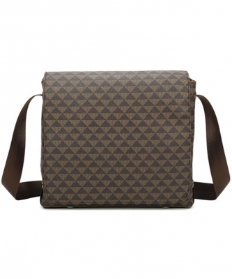 Monogram Flap Crossbody Bag NP2303 COFFEE